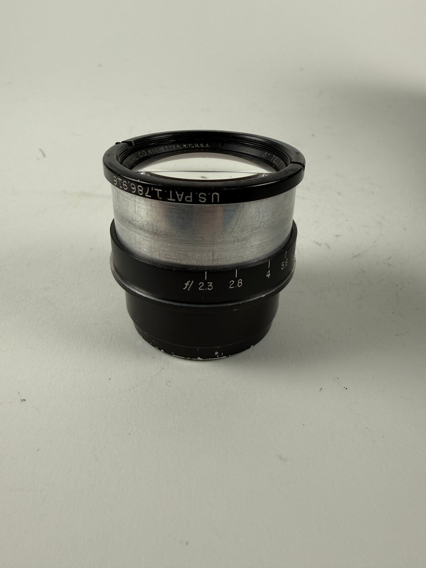 Bausch & Lomb Baltar 3 inch 75mm F2.3 Lens Cinema Television WF330