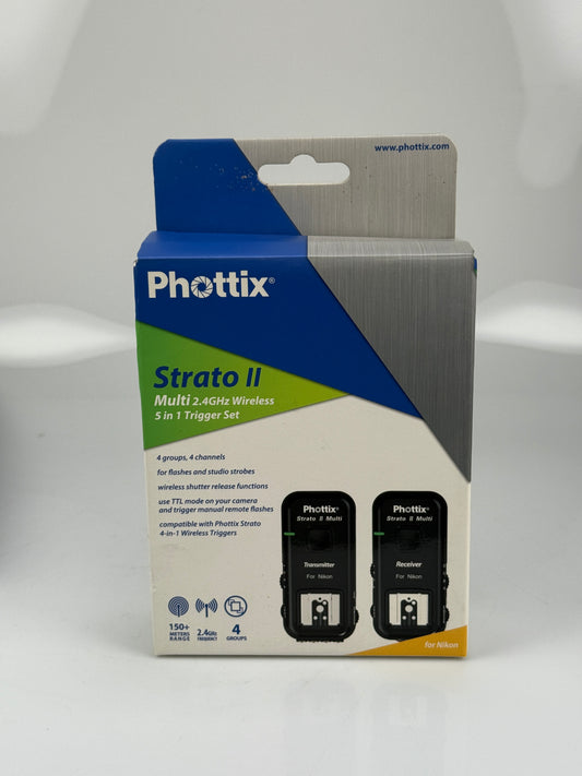 Phottix Strato II Multi 5-in-1 Trigger Set for Nikon