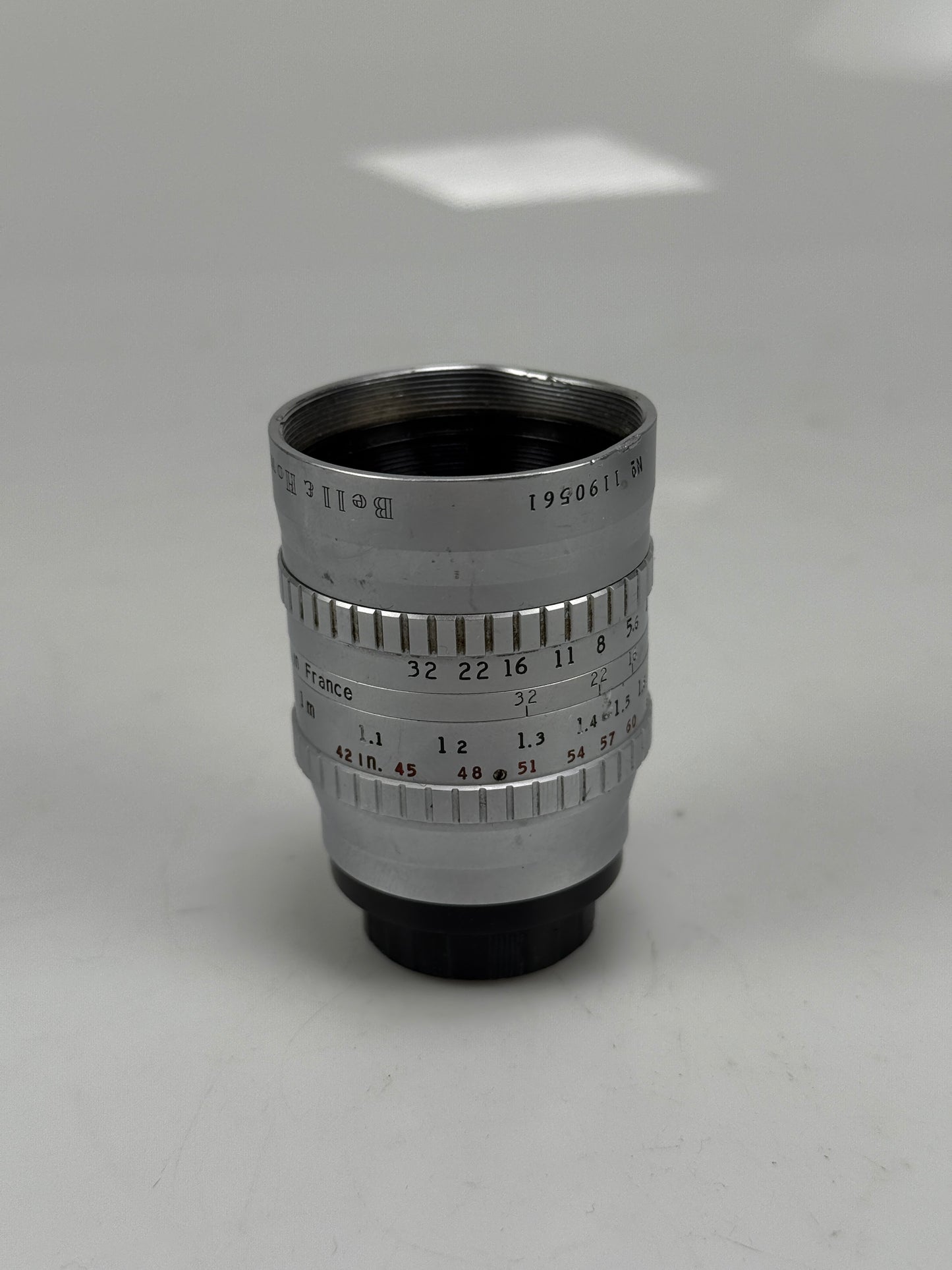 B&H Angenieux 3 Inch 75mm F2.5 C Mount Lens Camera Adapt M4/3 BMPCC Bolex