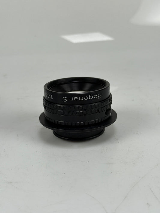 Rodenstock Rogonar-S 135mm F4.5 Enlarger Lens Enlarging with flange