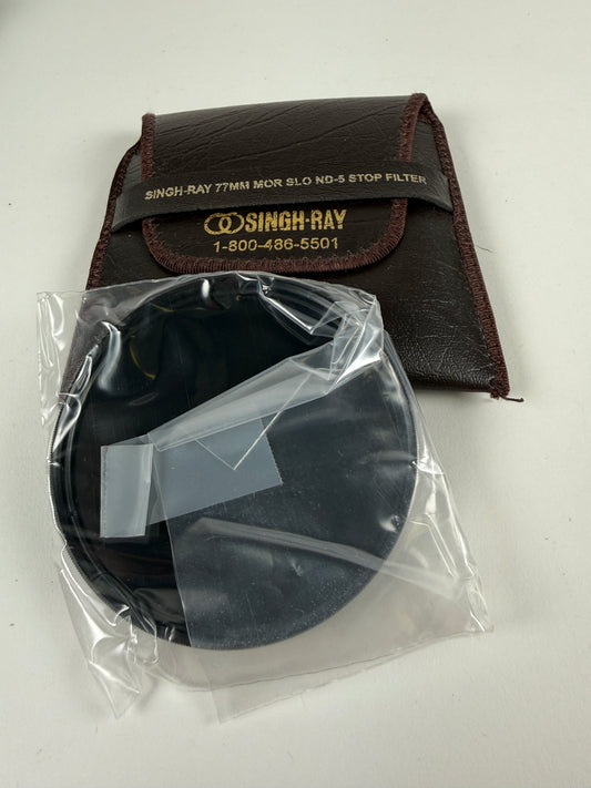 Singh-Ray 77mm filter MOR-SLO ND 5 stop neutral density