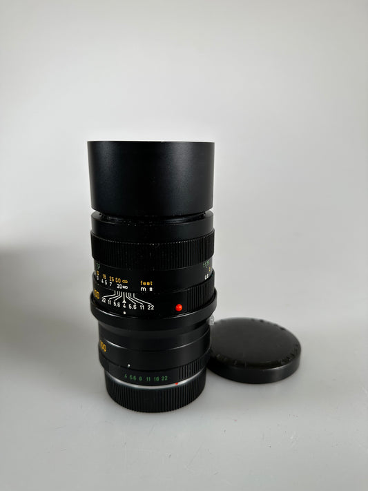 Leica Leitz Wetzlar Macro-Elmar-R 100mm f4 3-cam w/ extension tube