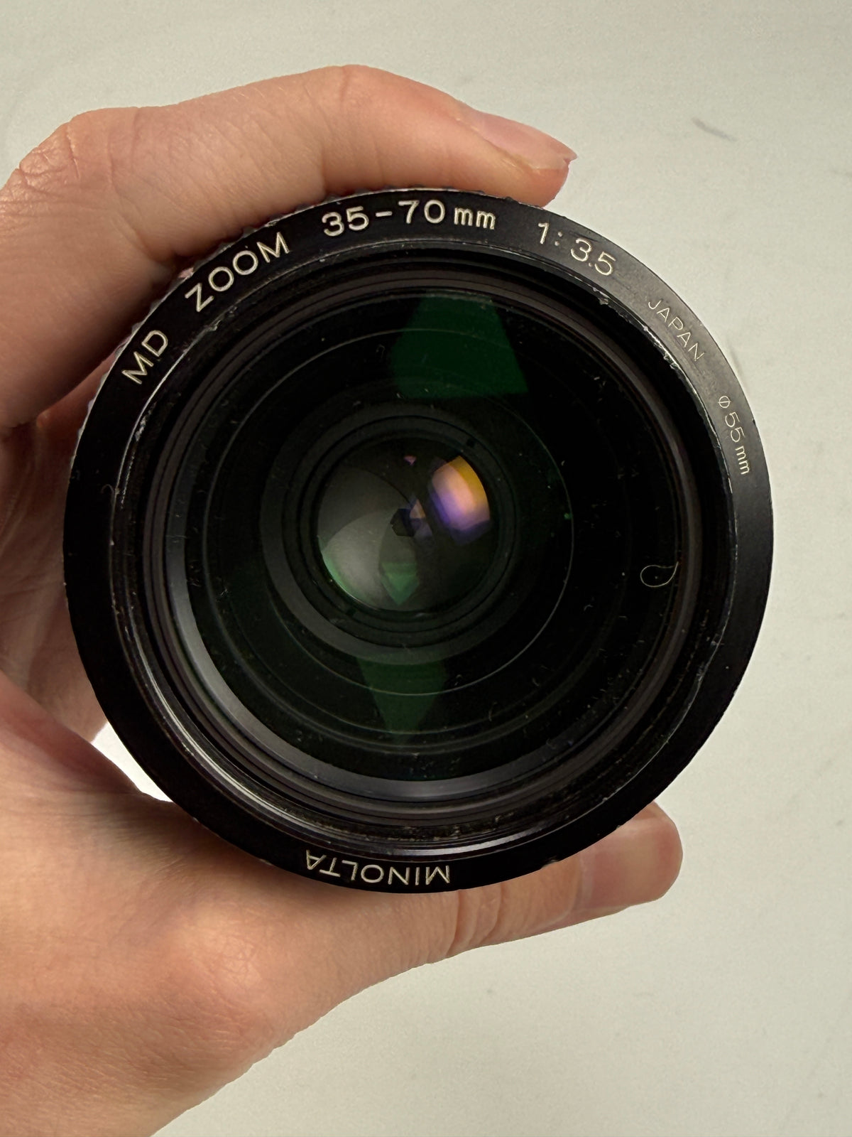 Minolta MD Zoom 35-70mm f3.5 MF Zoom Macro Lens ()