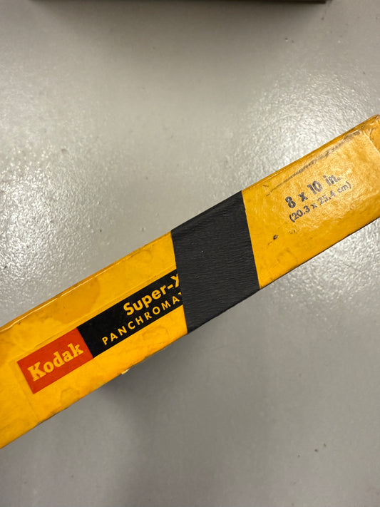 Expired 8x10 KODAK Super-XX Pan Large Format Film