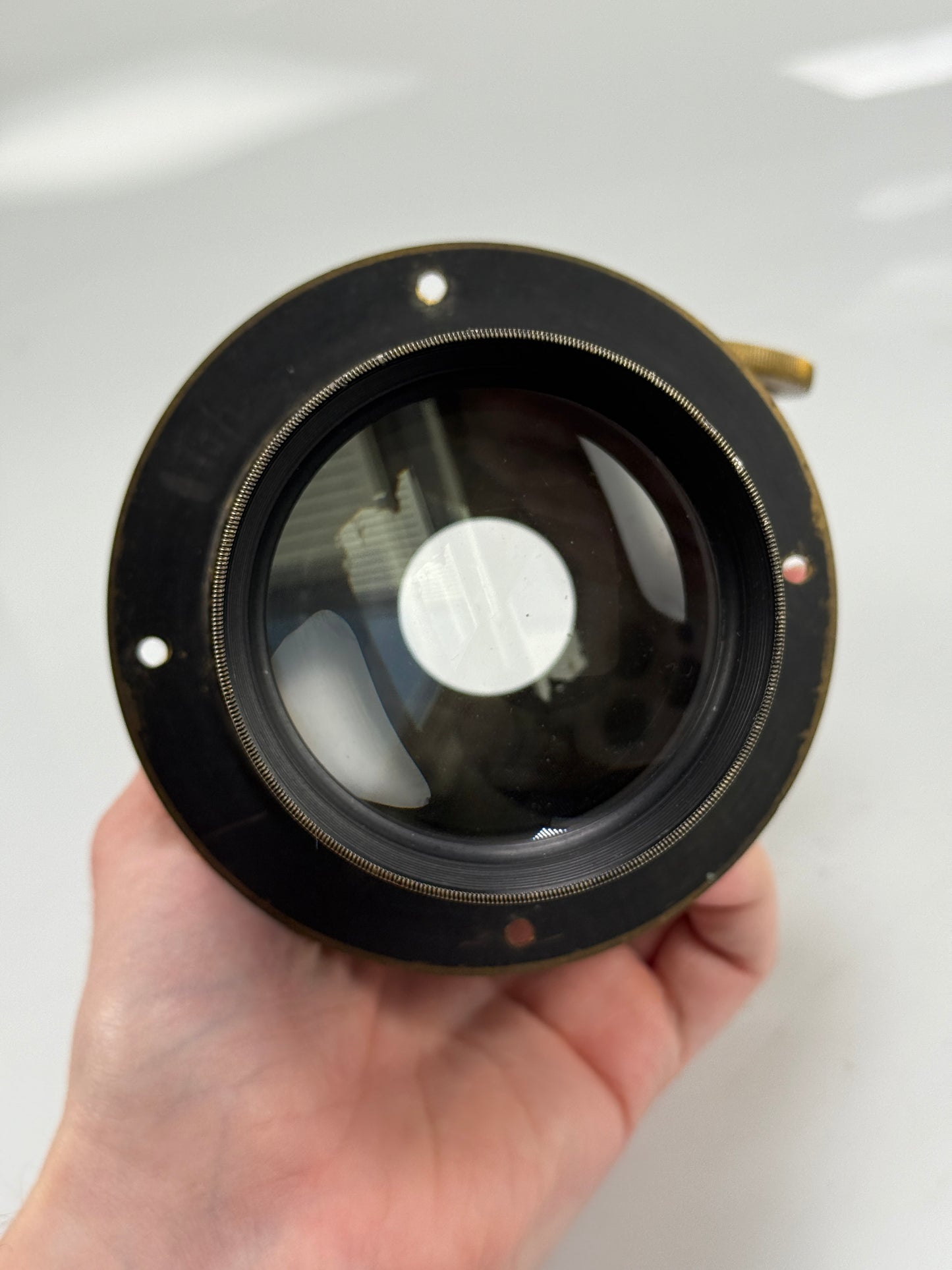 Darlot Jamin Paris Rack & Pinion Brass Lens Petzval