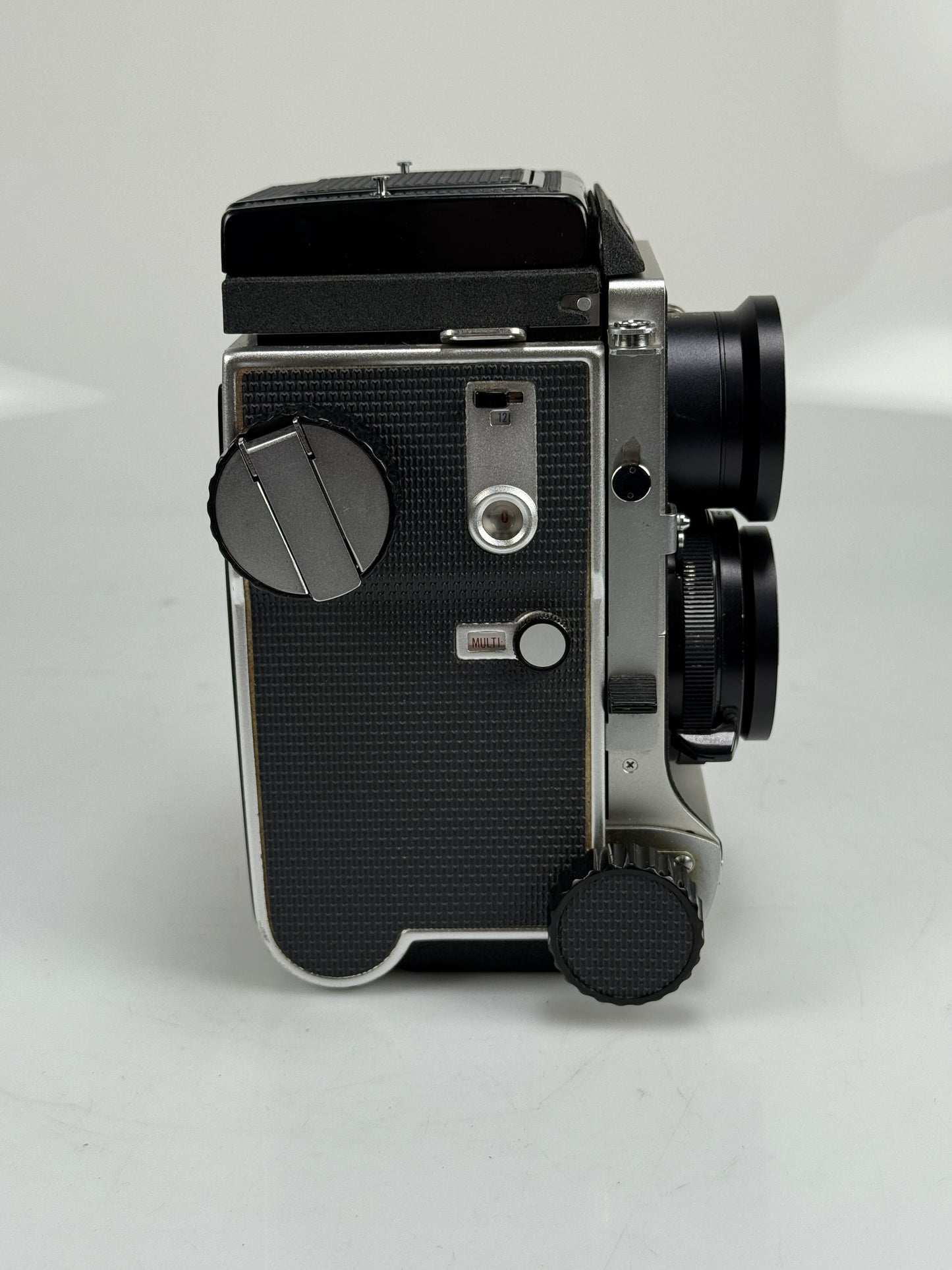 Mamiya C220 Pro TLR medium format Film camera kit 80mm f2.8 blue dot