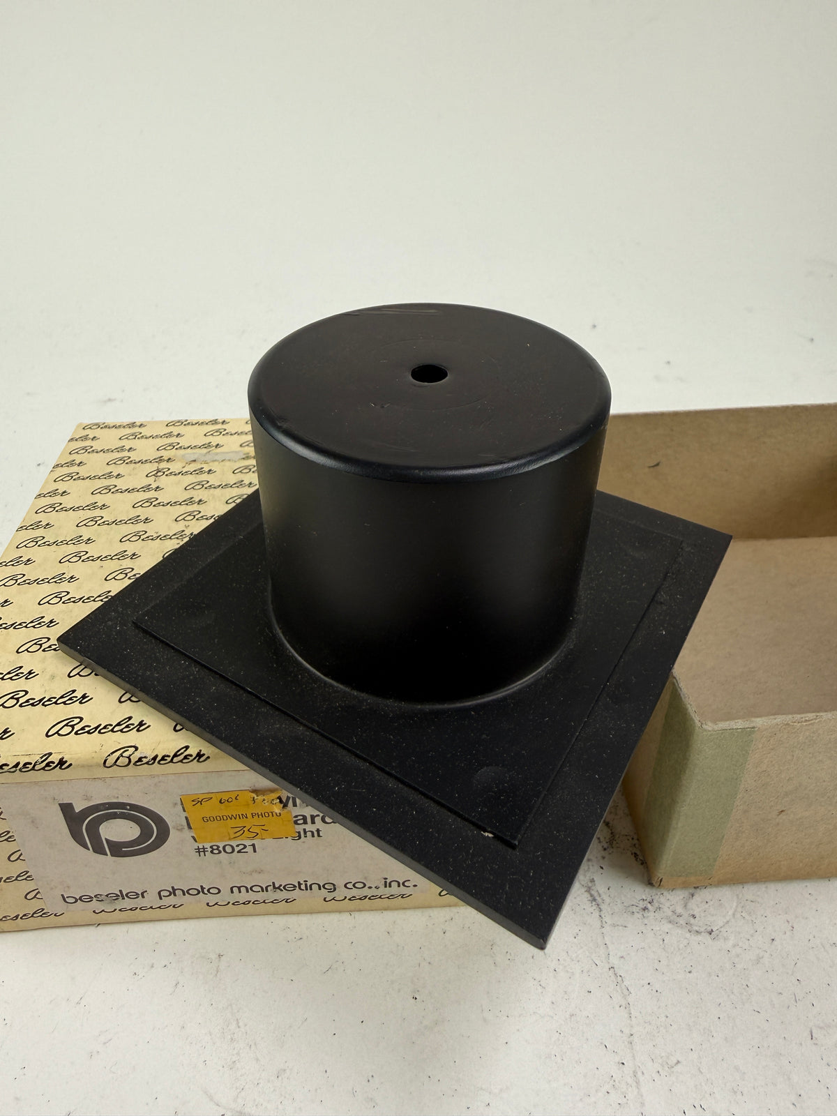 Beseler 4x4  LENS BOARD for 23C 45M CB7 series Enlarger with 2 inch cone recessed