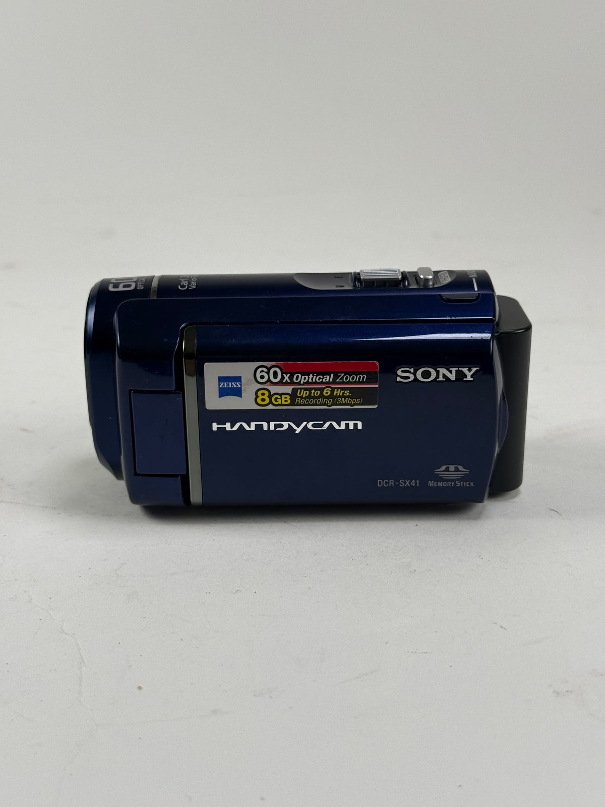 Sony DCR-SX41 Flash Camcorder Blue 60x Optical Zoom