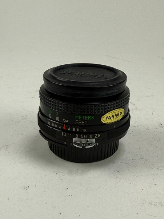 Vivitar 28mm F2.8 MC Wide-Angle Lens for Pentax K