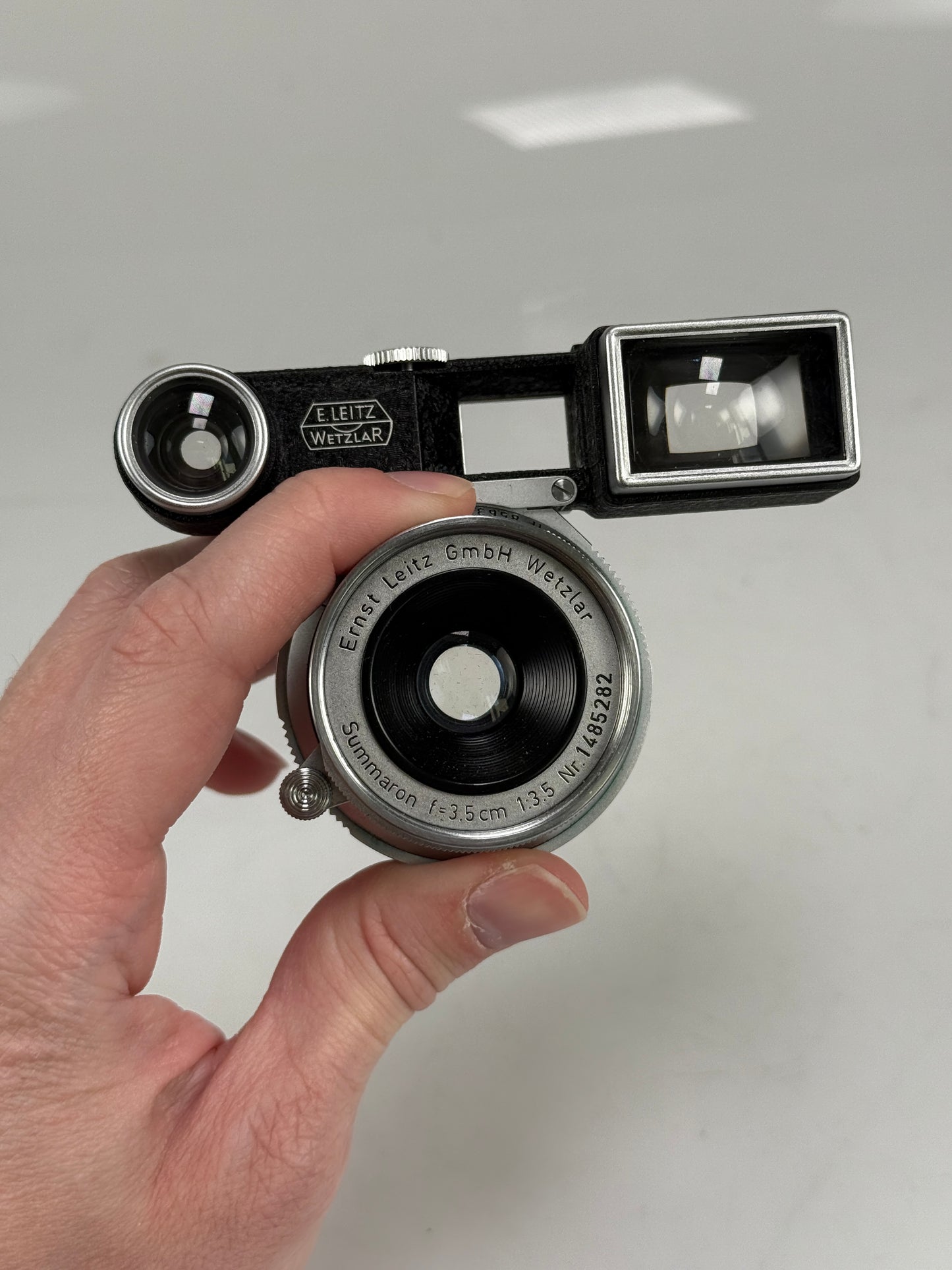 Leica 35mm 3.5cm f3.5 Summaron M mount lens with Goggles