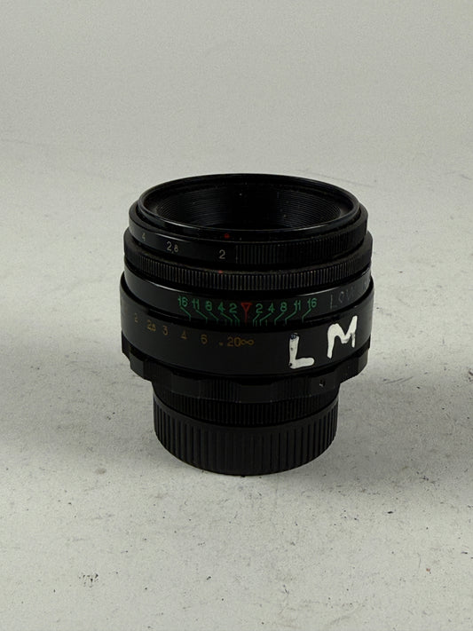 Helios 44-2 58mm f2 Russian Manual portrait Lens Fixed M42 Mount READ