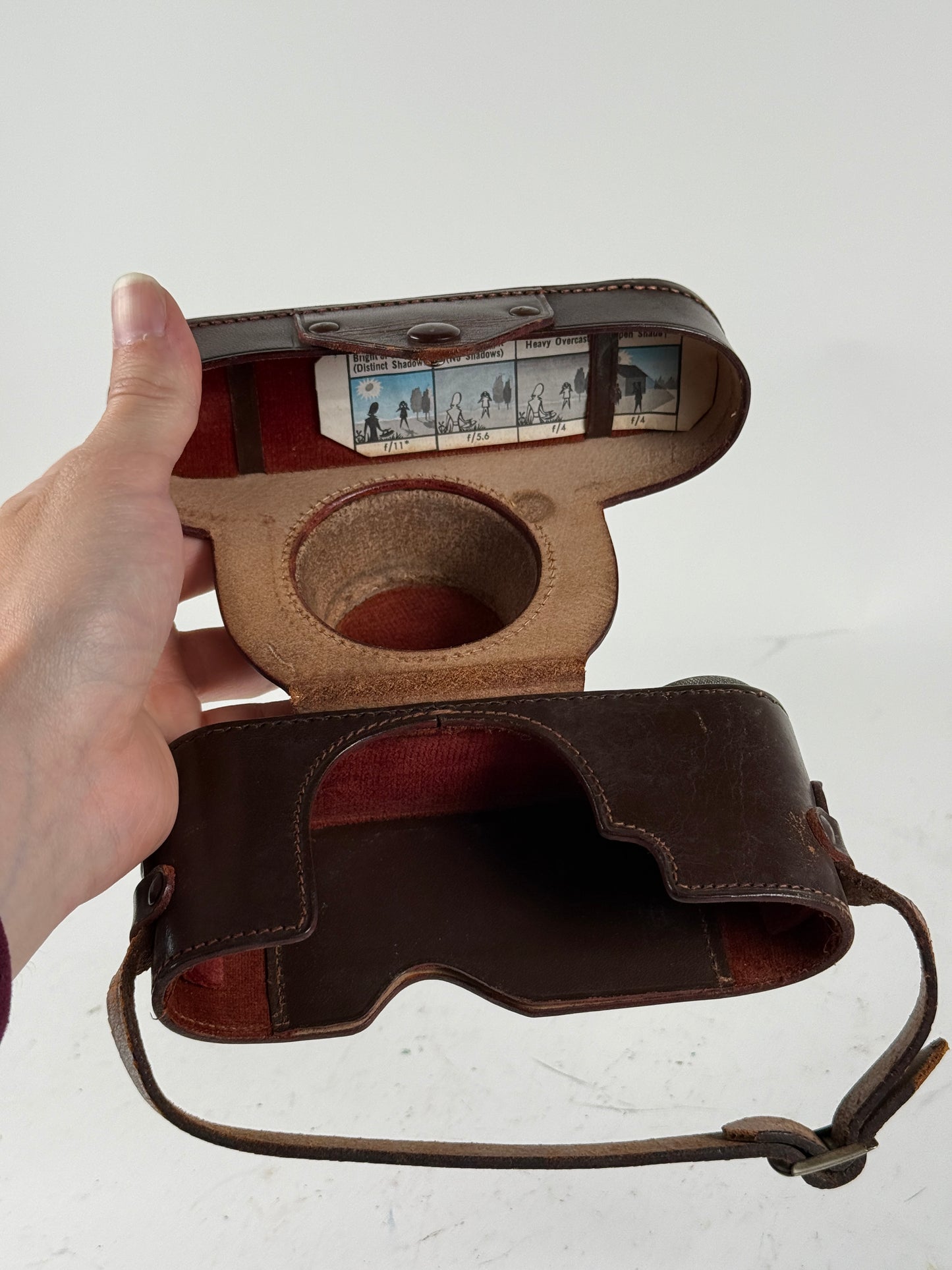 Leica Original Black Leather Eveready Case For II, III, IIIa, IIIb, IIIc, IIIf