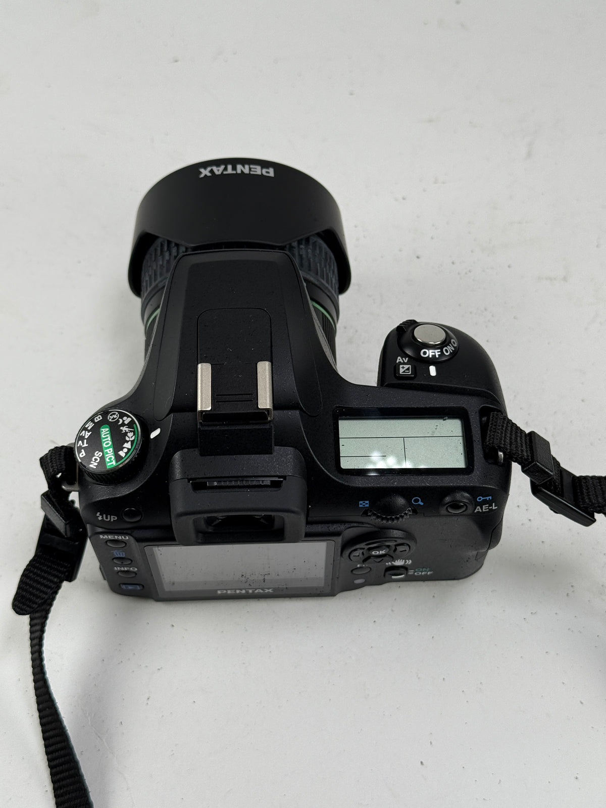 Pentax K100D Digital SLR Camera kit w/ 18-55, 50-200mm lens