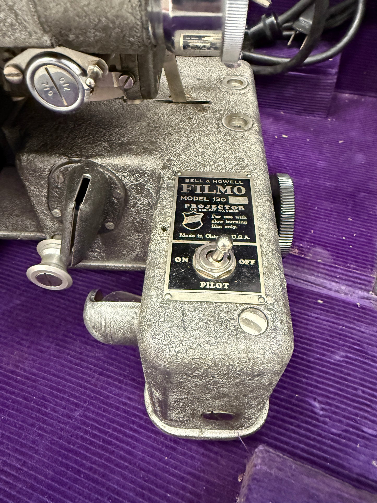 Filmo Bell Howell Model 130 16mm Film Projector – RARE