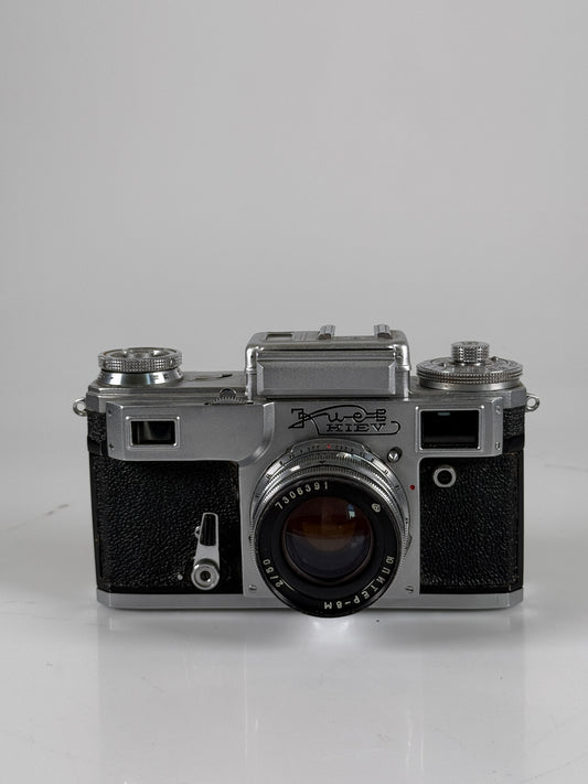 Kiev 4 Contax Rangefinder Camera 50mm f2 Jupiter Lens