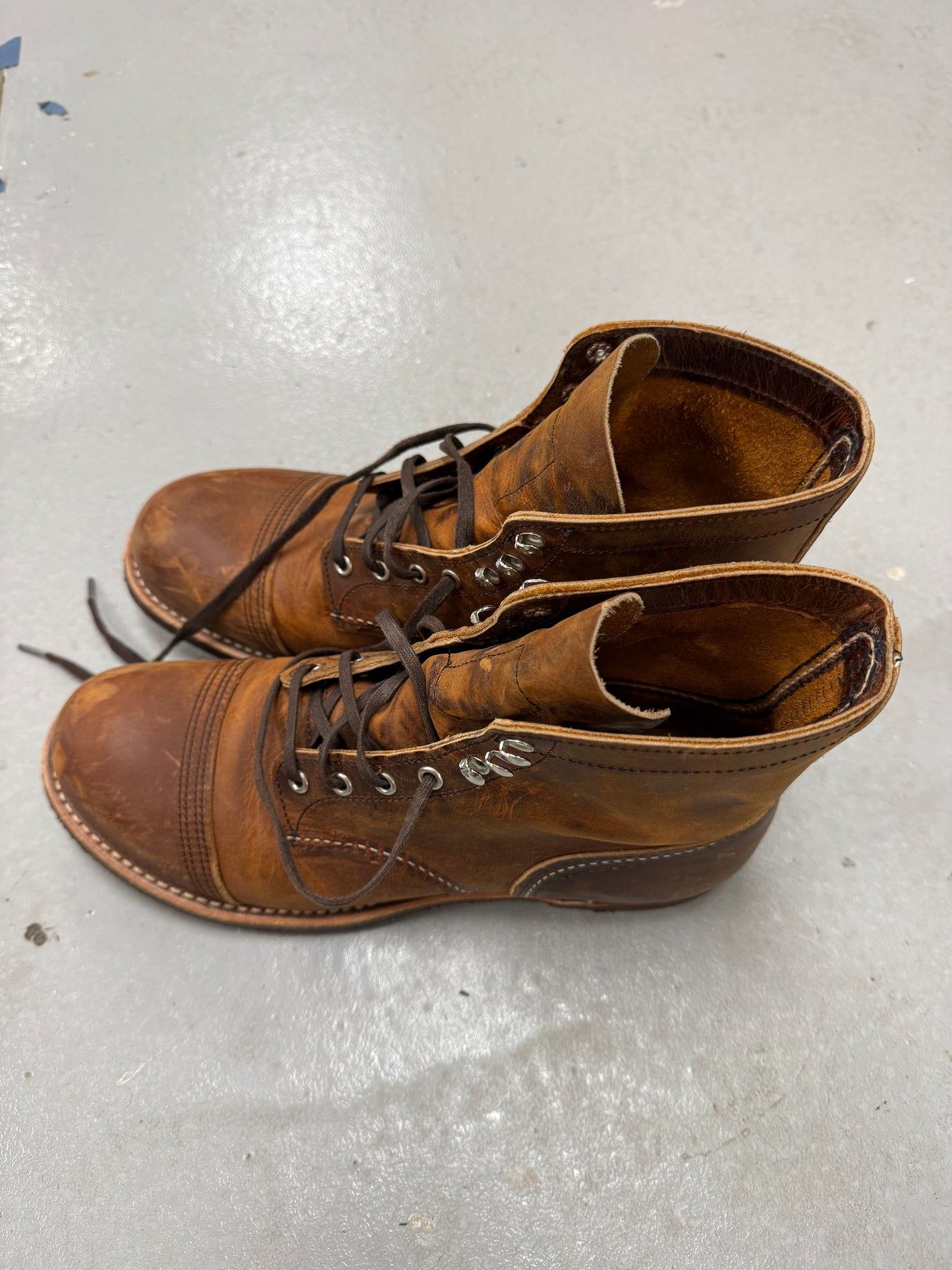 Redwing Shoes Iron Ranger Heritage 8085 Men's Brown Size 10.5D