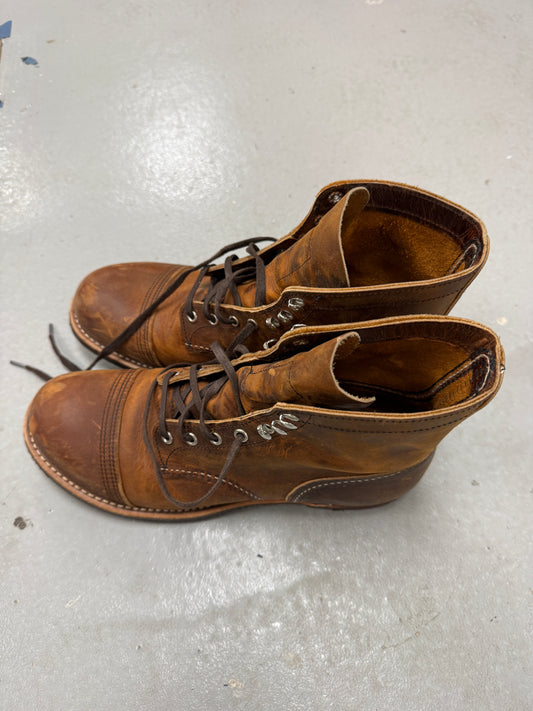 Redwing Shoes Iron Ranger Heritage 8085 Men's Brown Size 10.5D