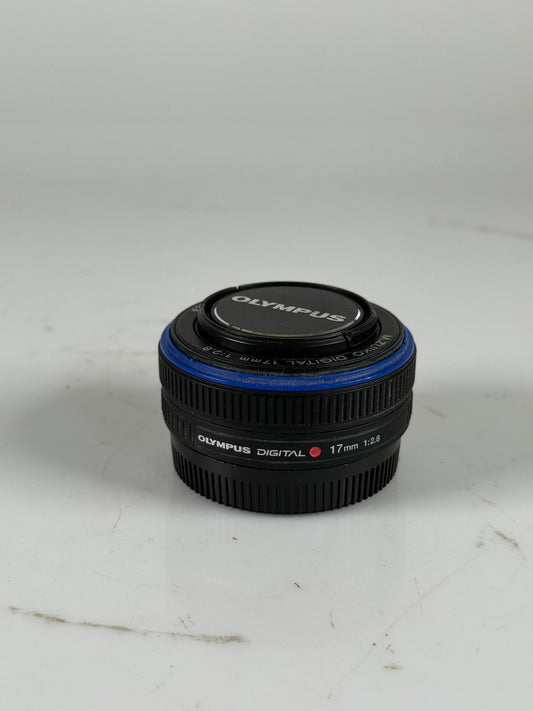 Olympus M.Zuiko Digital 17mm f2.8 Pancake Lens M4/3 black