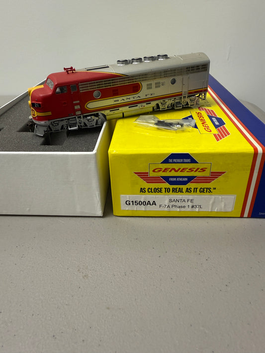 Athearn G1500AA Ho Genesis Santa Fe #21 F-7A Phase 1 Diesel #37L