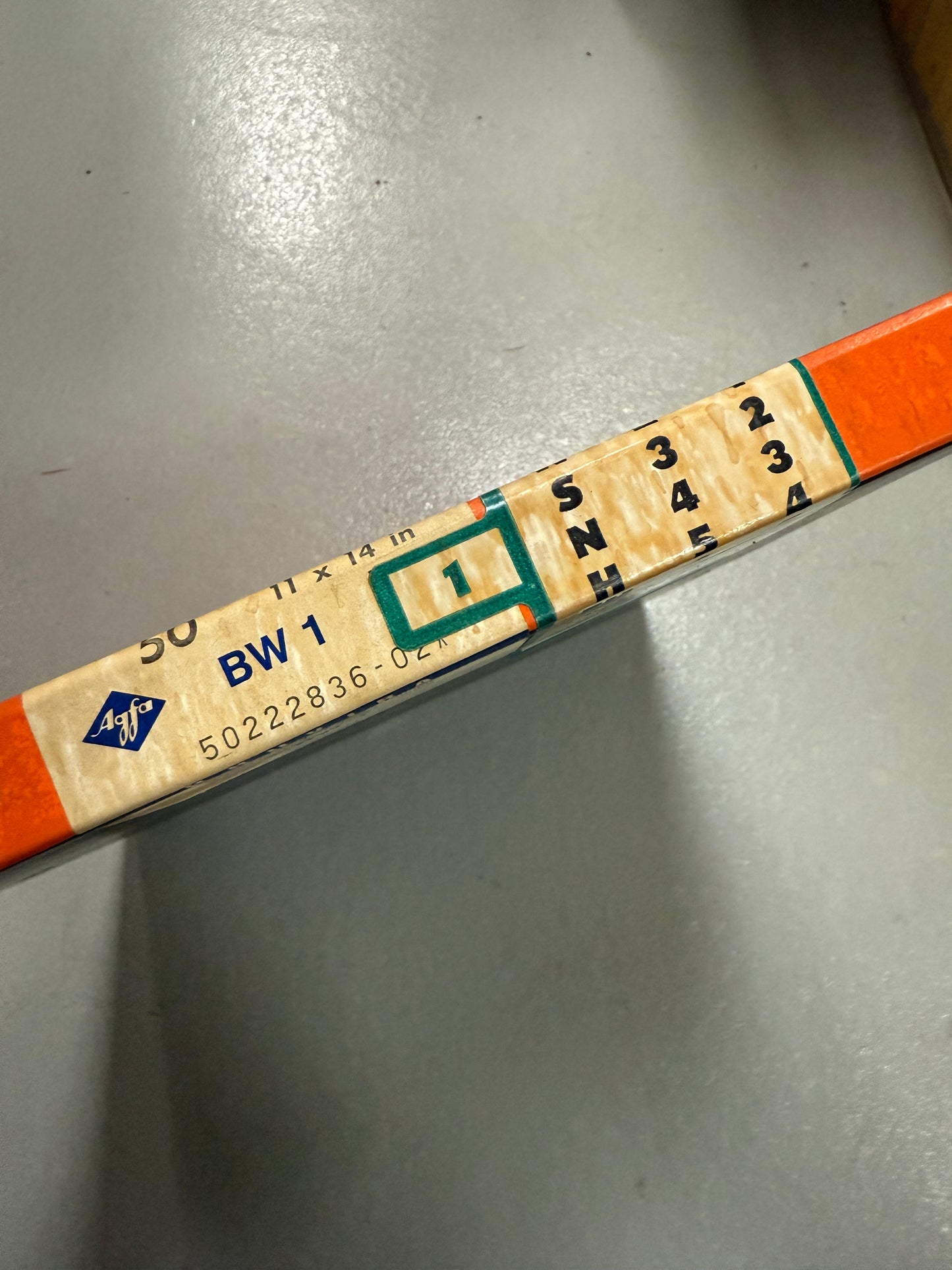 Agfa Brovira Photo Paper 50 Sheets 11x14 inch BW 1 Grade 1