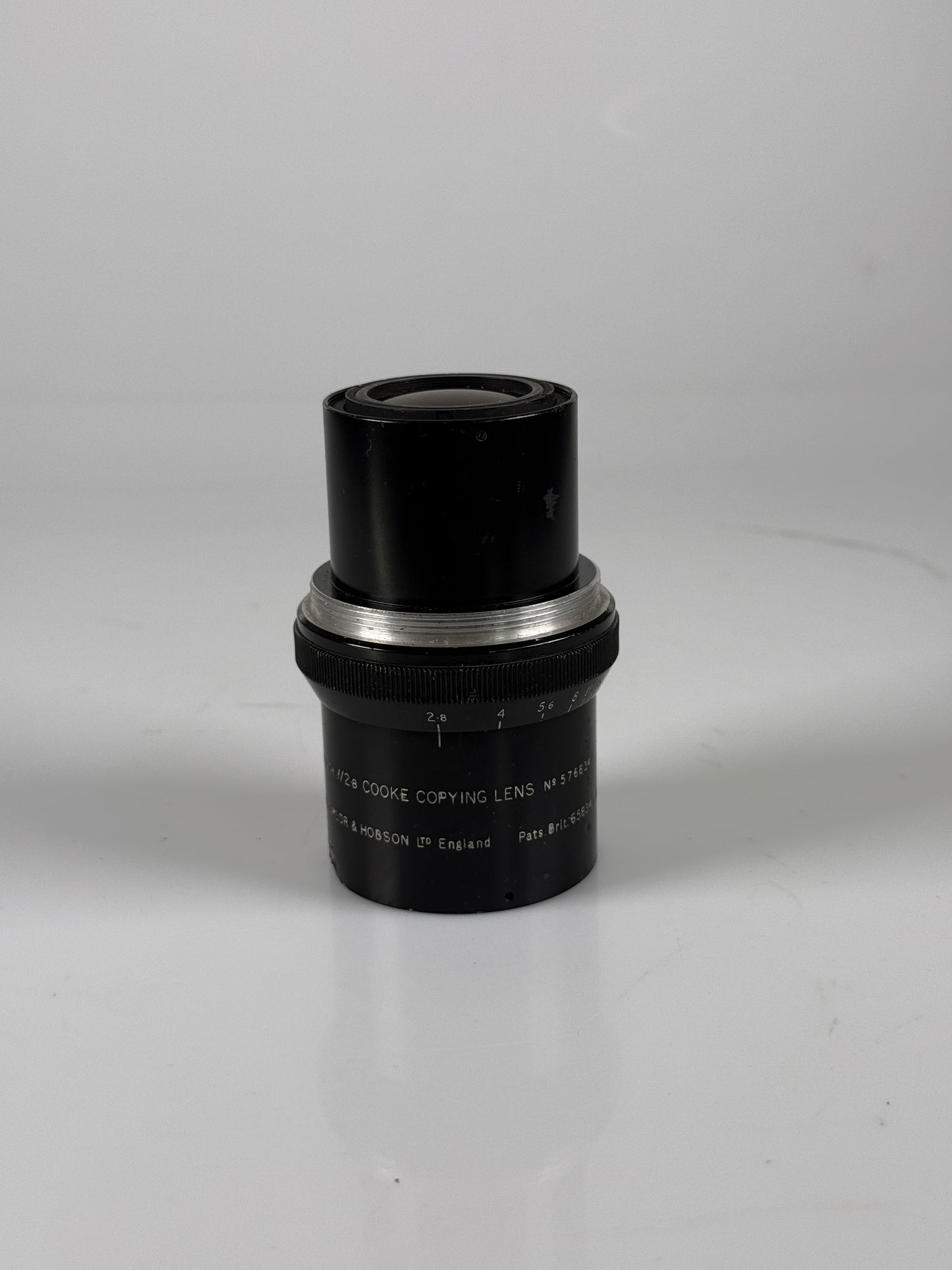 Taylor Hobson Cooke Copying 3.8 inch f2.8 lens