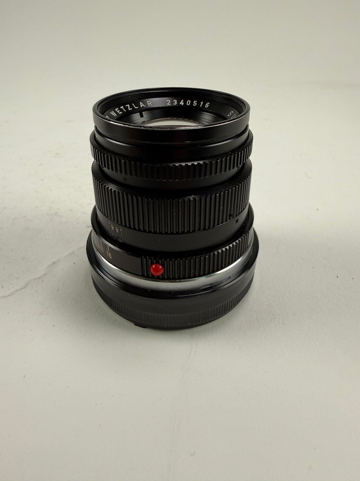 Leica M mount 50mm F2 Summicron V3 version 3 lens
