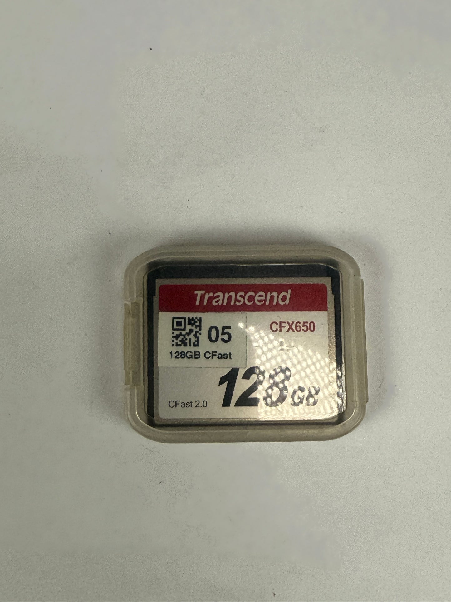 Transcend 128GB CFast 2.0 Memory Card CFX650 MLC Read 510MB/s Write 370MB/s