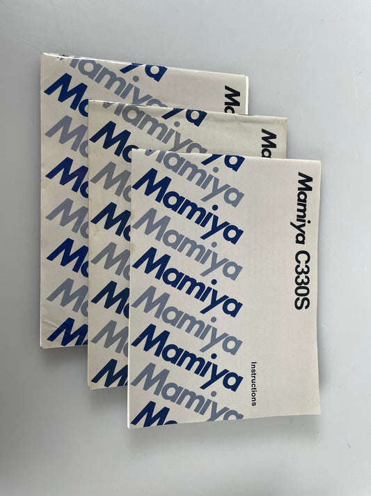 Mamiya C330s Instruction Manual Booklet