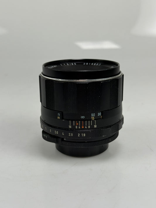 PENTAX Super Takumar 85mm F1.9 MF Portrait Lens M42 Mount