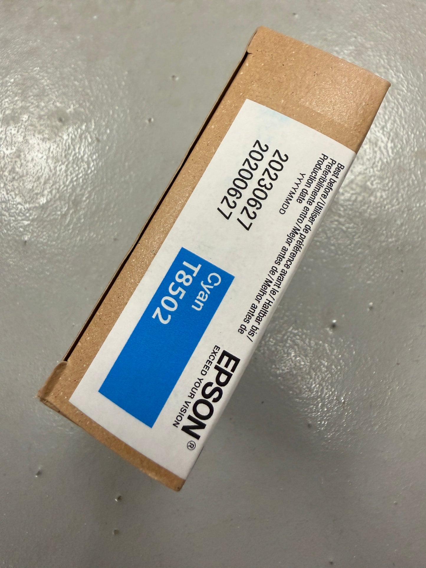 NEW Epson CYAN T8502 UltraChrome HD Ink SC-P800 exp 2023