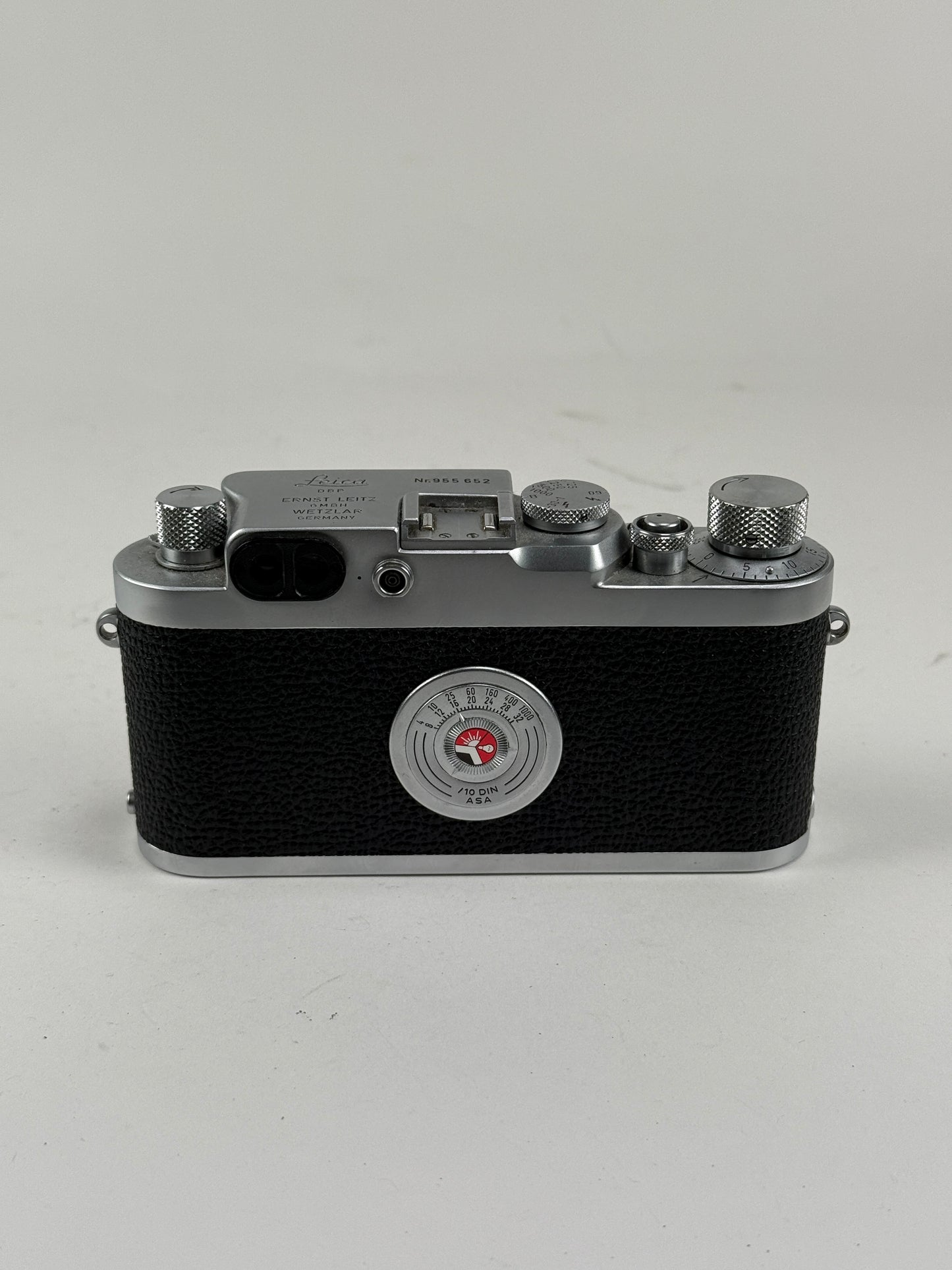 Leica IIIG Screwmount LTM Rangefinder Body in Chrome Silver