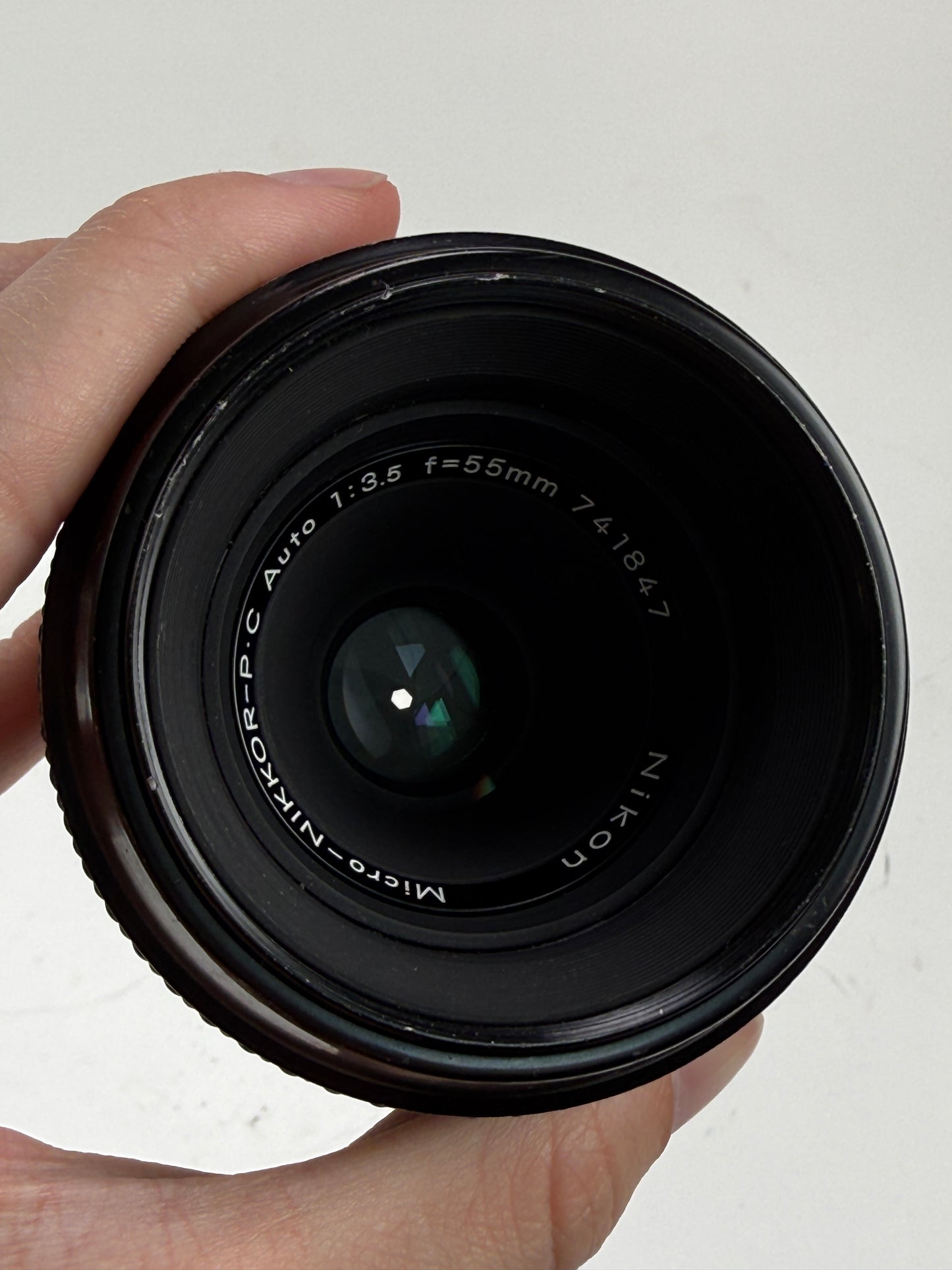 Nikon Nikkor Non AI 55mm f3.5 Micro Lens