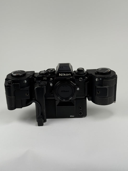 Nikon F3 Body with MF-4 250 Exposure Film Magazine Back Holder - Heinz Kluetmeier
