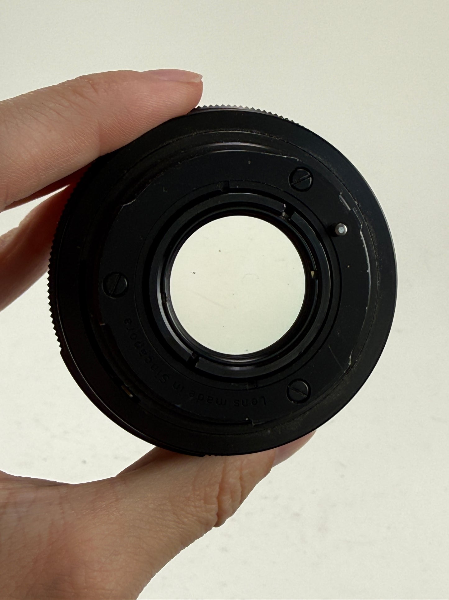 Voigtlander Color-Ultron 50mm f1.8 Rollei QBM Mount lens