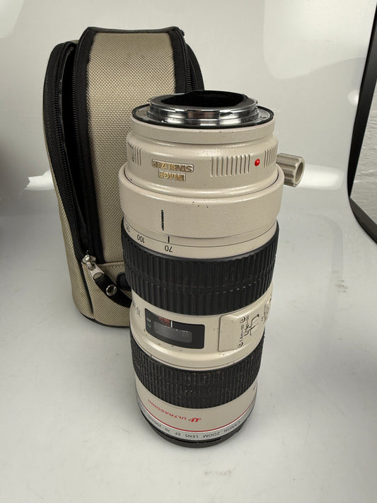 Canon EF 70-200mm f2.8 L IS USM Lens