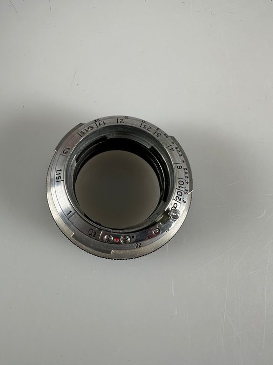 Contax RF mount to Leica M helical mount rangefinder adapter