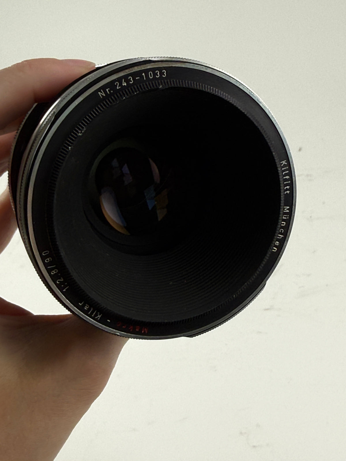 Kilfitt Zoomar Muenchen Macro-Kilar 90mm F2.8 lens in Arri Standard mount