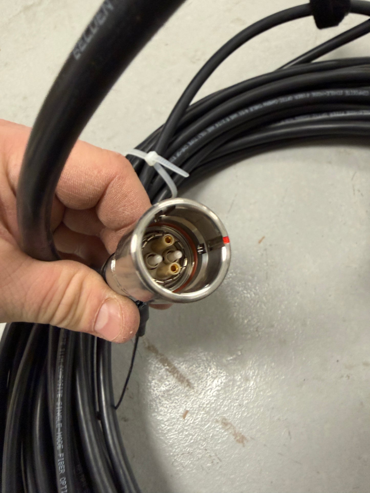 Belden LEMO FGW-PHW Hybrid Fiber Optic Camera Cable