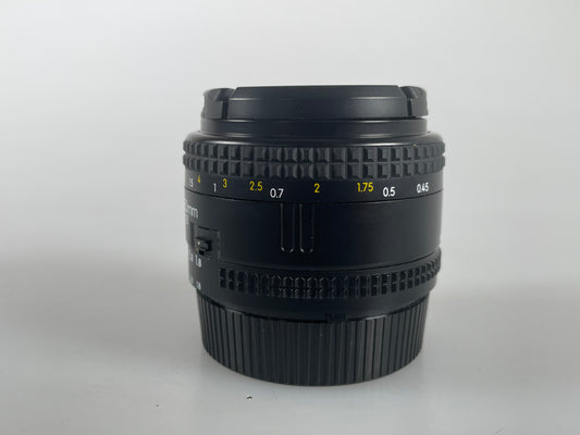 Nikon 50mm f1.8 AF NIKKOR Lens