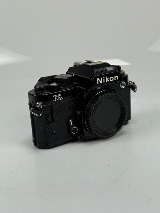 Nikon FA Black 35mm SLR Film Camera Body