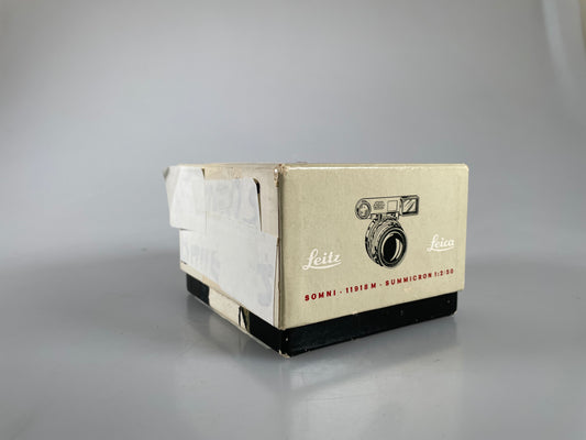 Box Only SOMNI 11918M Leitz Leica Summicron 50mm f2 dual range