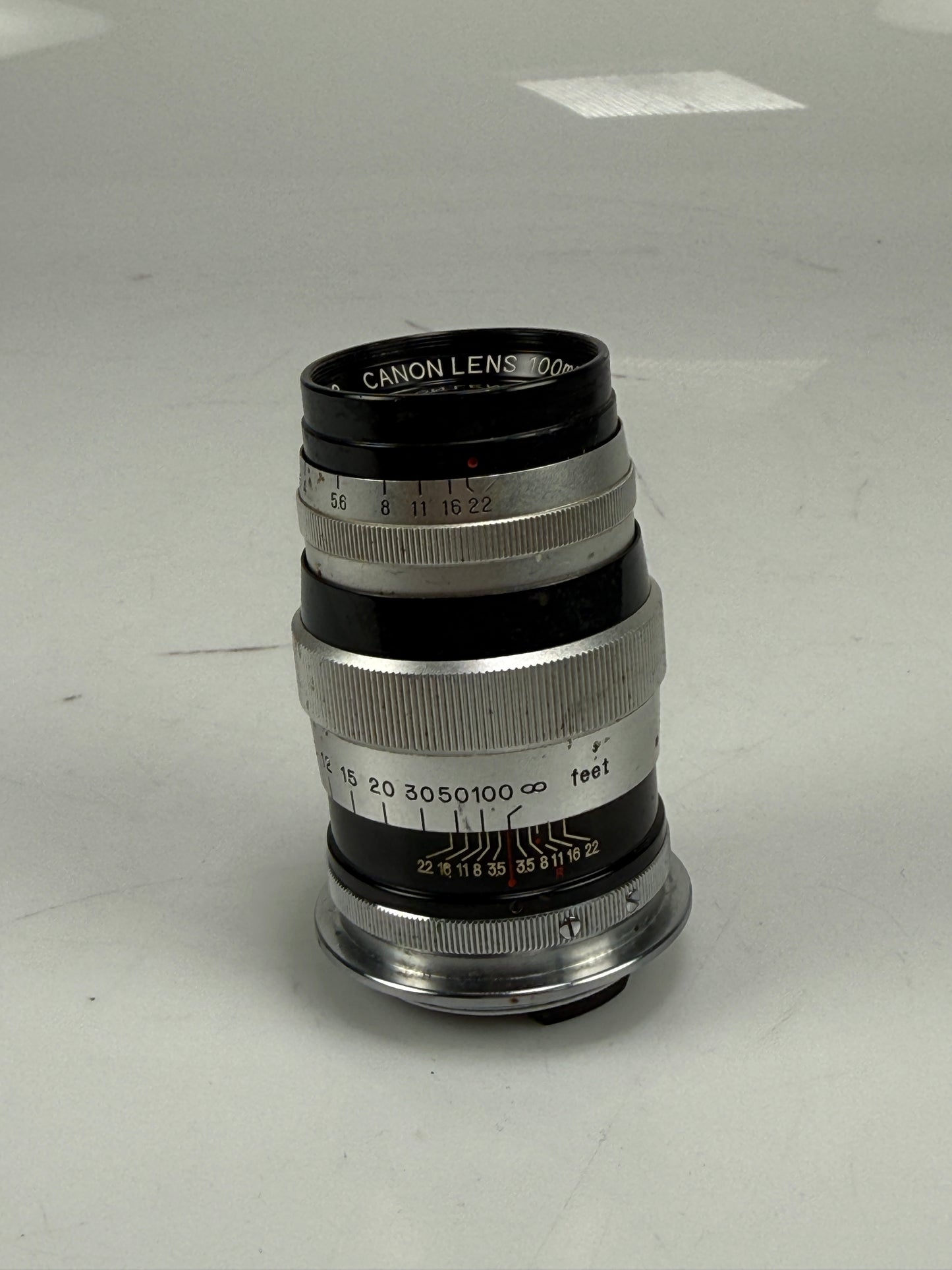 Canon 100mm f3.5 LTM M39 Rangefinder Lens