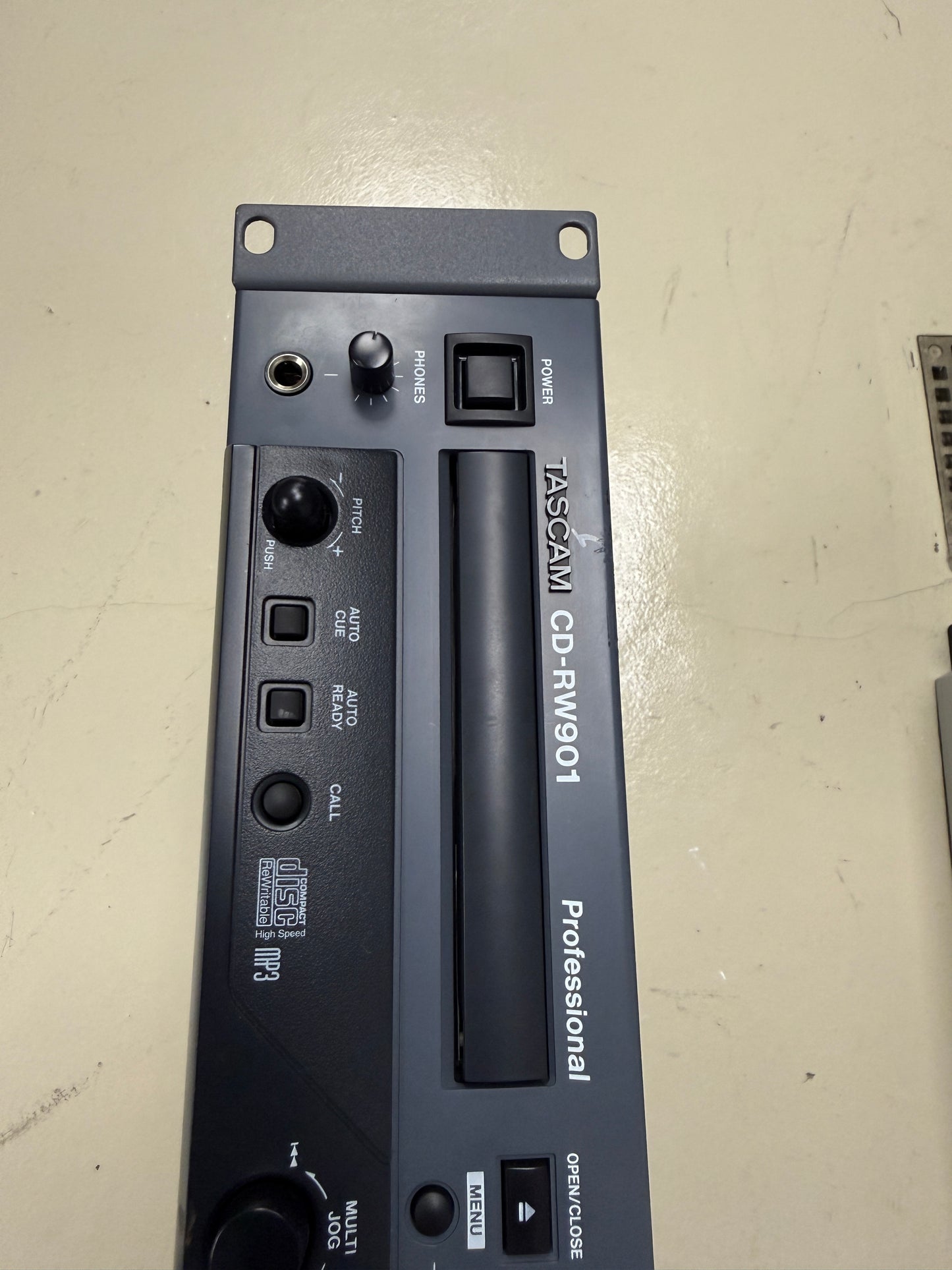 Tascam CD-RW901 Professional CD Recorder Player Rackmount Tested