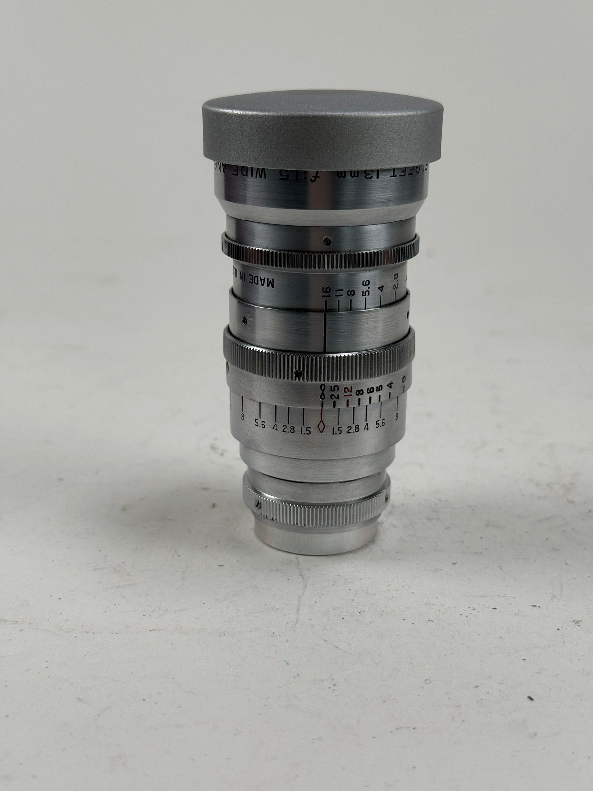 Elgeet Wide Angle 13mm f1.5 C Mount cine Lens 16mm Camera Bolex Filmo
