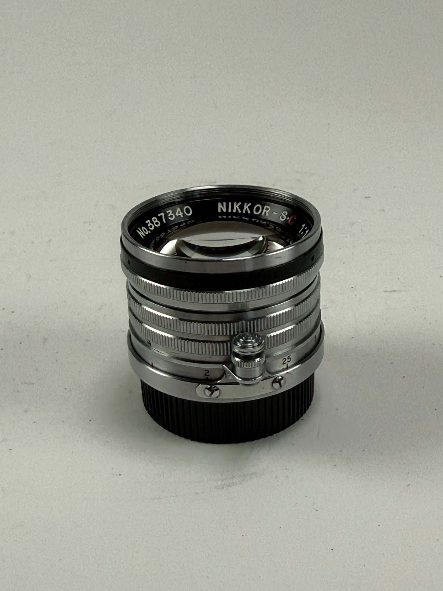 Nikon EP Black Rim NIKKOR SC S.C 5cm 50mm f1.4 Nippon Kogaku Japan Ltm