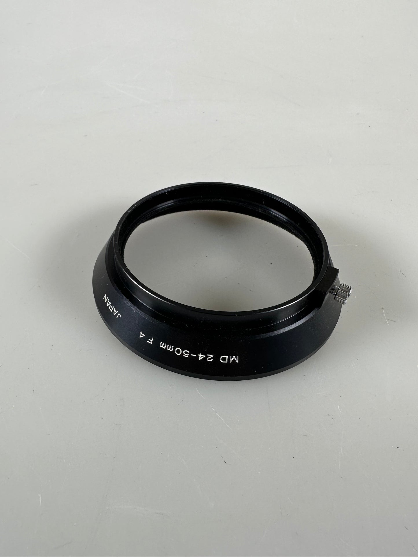 Minolta MD 24-50mm F4 lens hood RARE