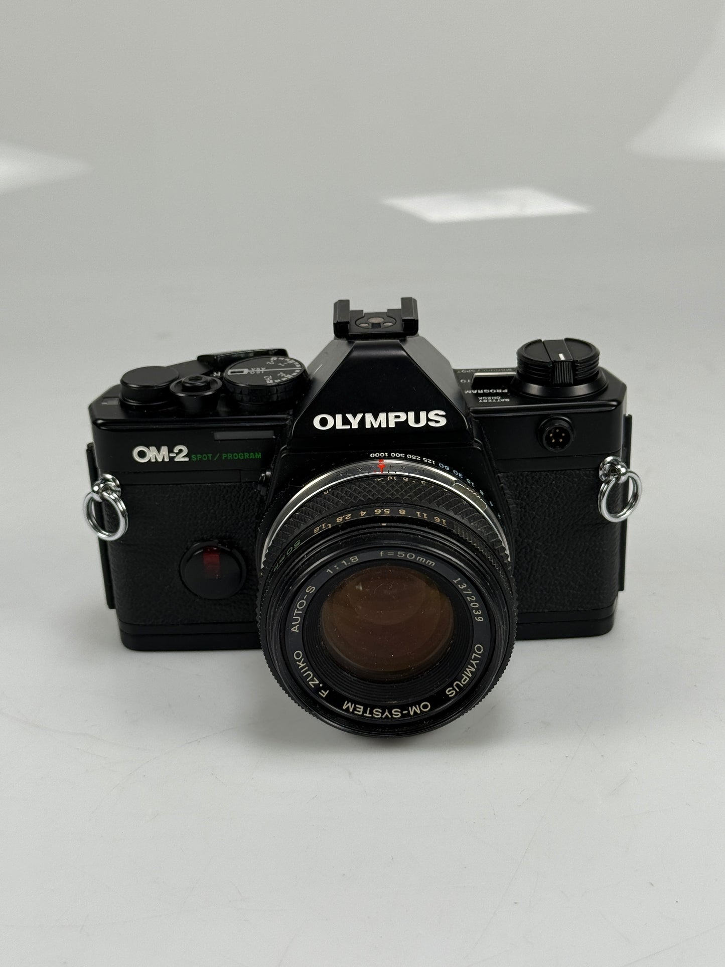 Olympus OM-2S Program 35mm Film Camera w/ 50mm f/1.8 kit