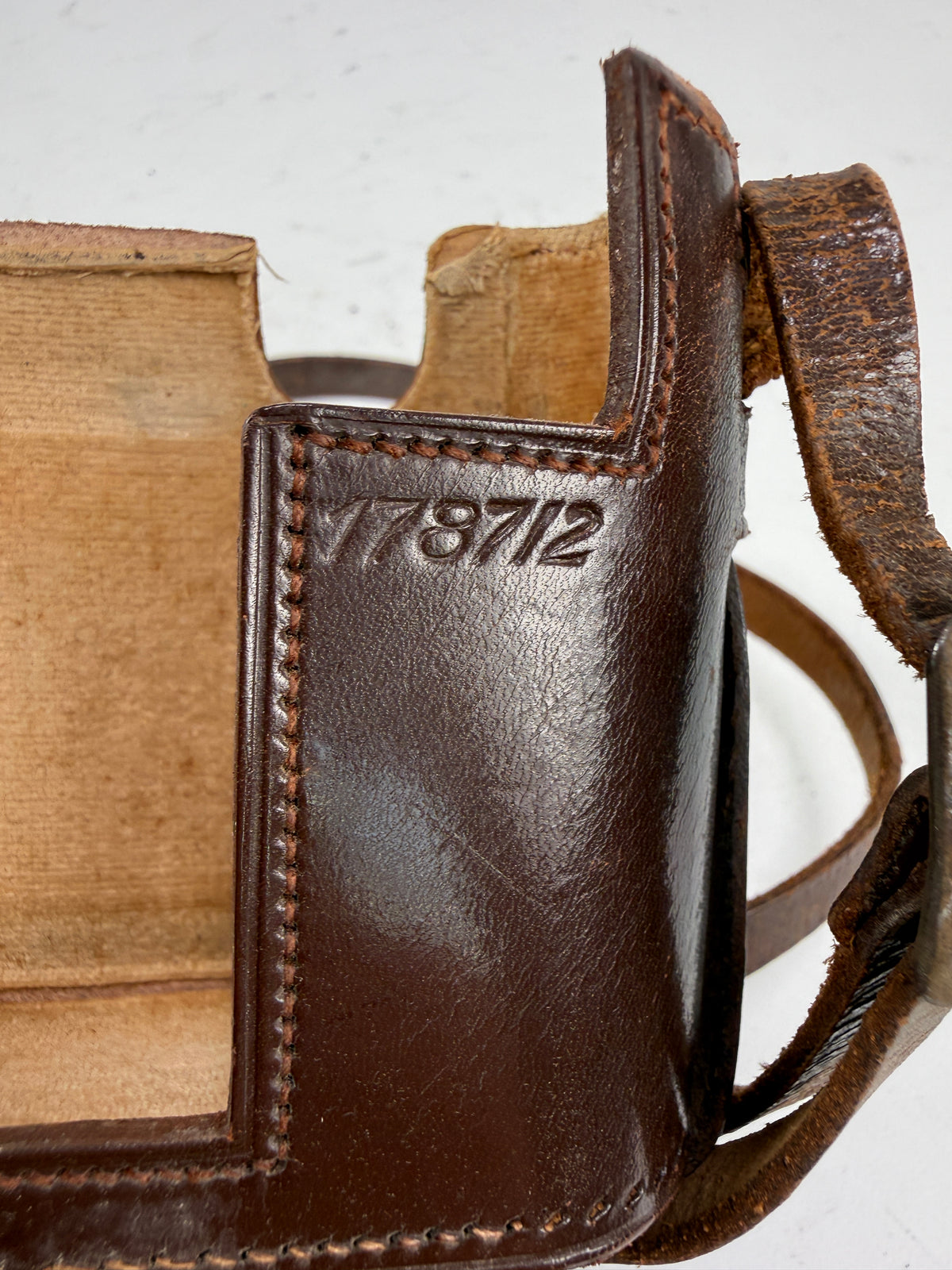 Zeiss Ikon Contax III Brown Leather Case with Strap 1787/2 Rangefinder