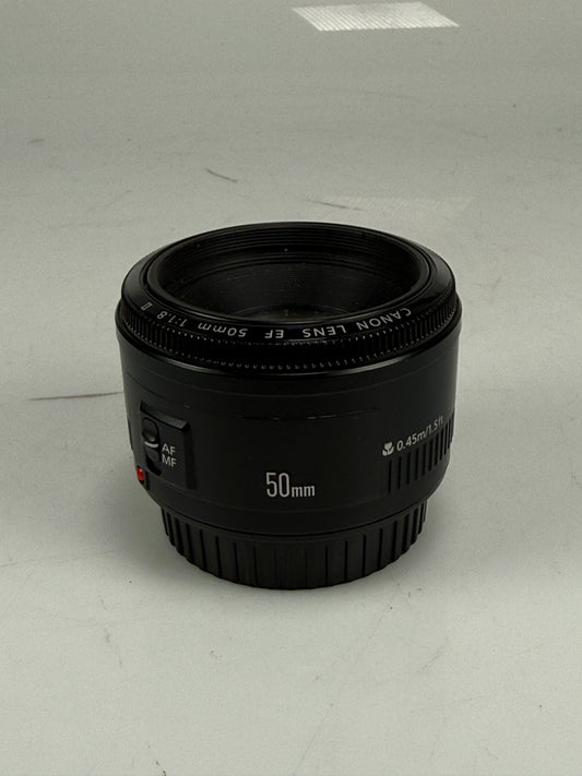 Canon 50mm f1.8 II AF EF Lens
