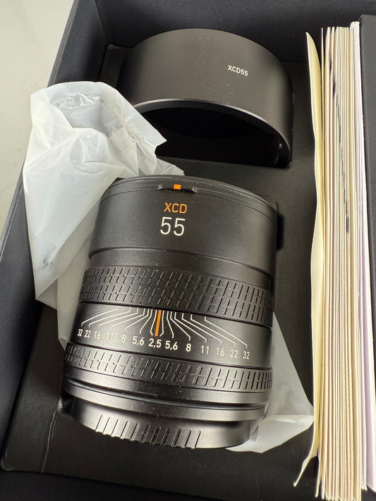 Hasselblad XCD 55mm F2.5 V Lens for X2D 907x (X Mount)